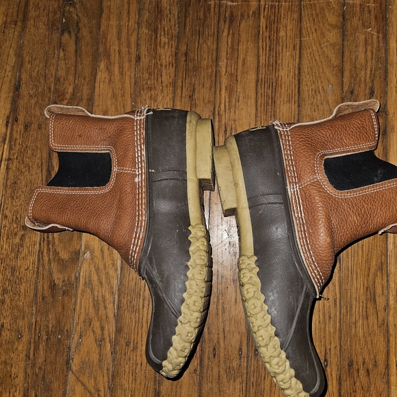 Ll bean pull on Chelsea leather duck boots sz 11 women/ 9 men - Picture 10 of 10
